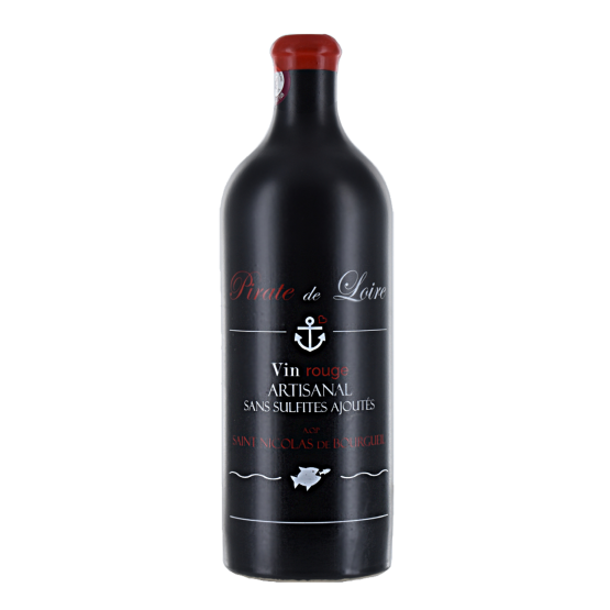 Pirate De Loire 2023 Rouge Sans Sulfites Ajoutés