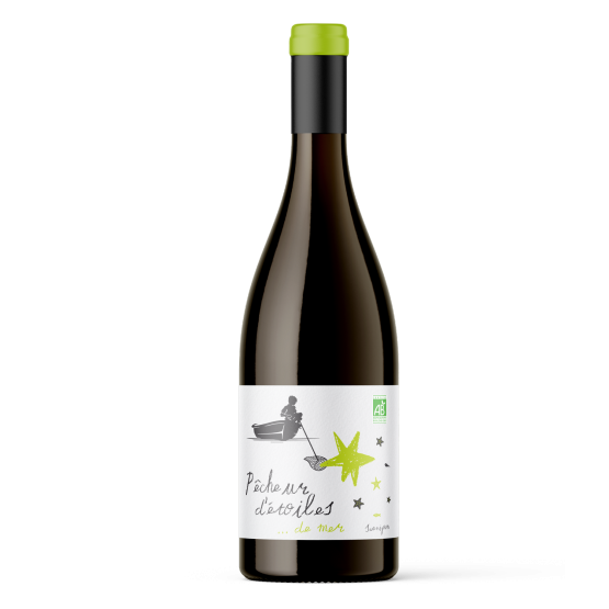 Pêcheur d'Etoiles de Mer Blanc